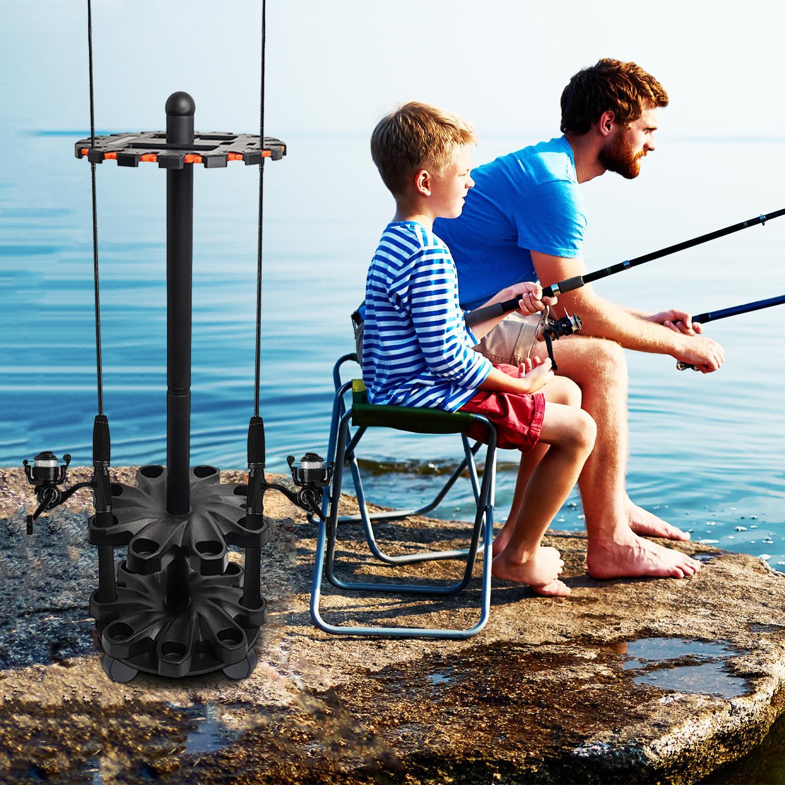Fishing Rod Racks Angling Pole - مراجعة Fishing Rod Travel وسعره