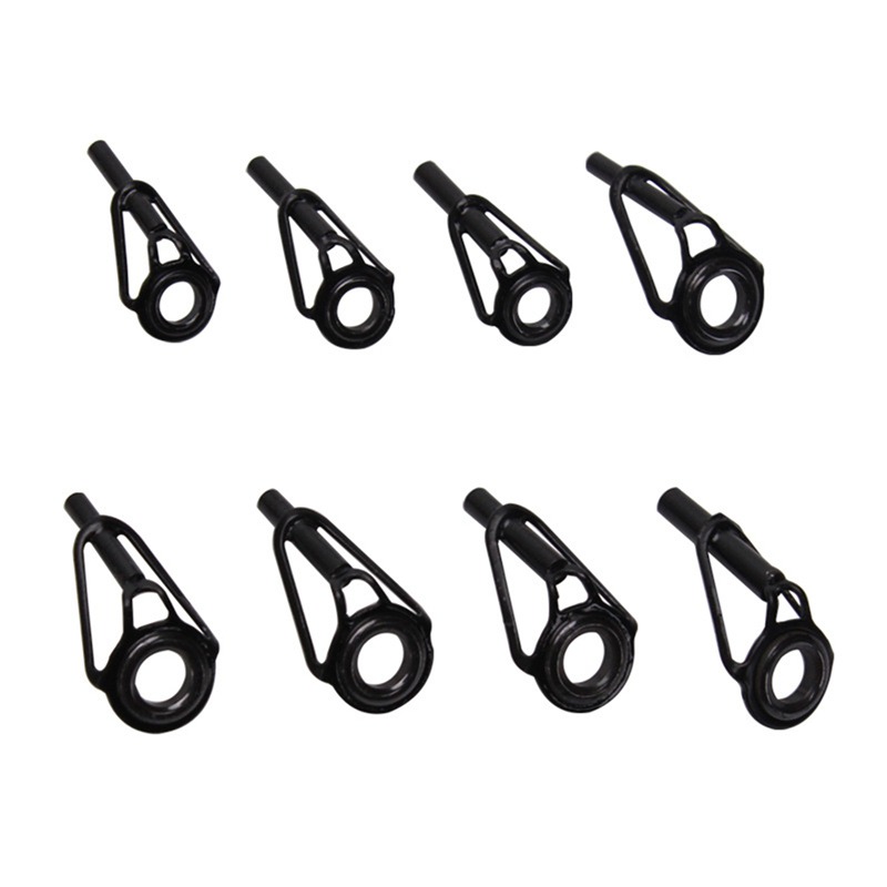 8/80Pcs Fishing Rod Guides Hig - مراجعة Fishing Rod Repair Kit وسعره