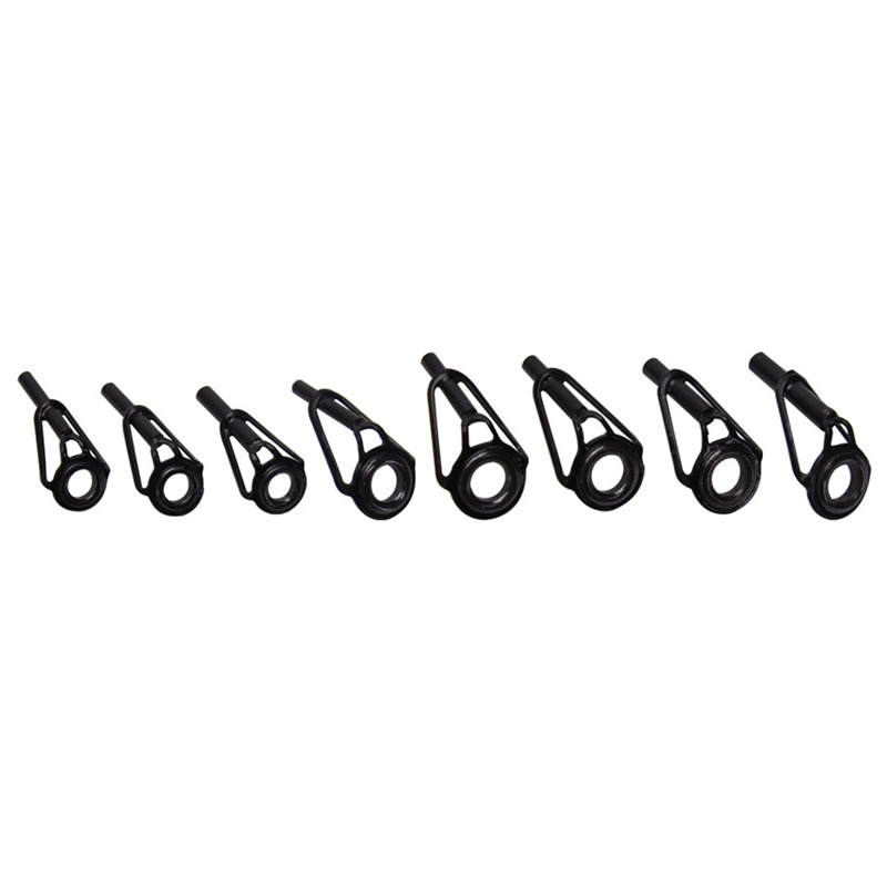 8/80Pcs Fishing Rod Guides Hig - مراجعة Fishing Rod Repair Kit وسعره