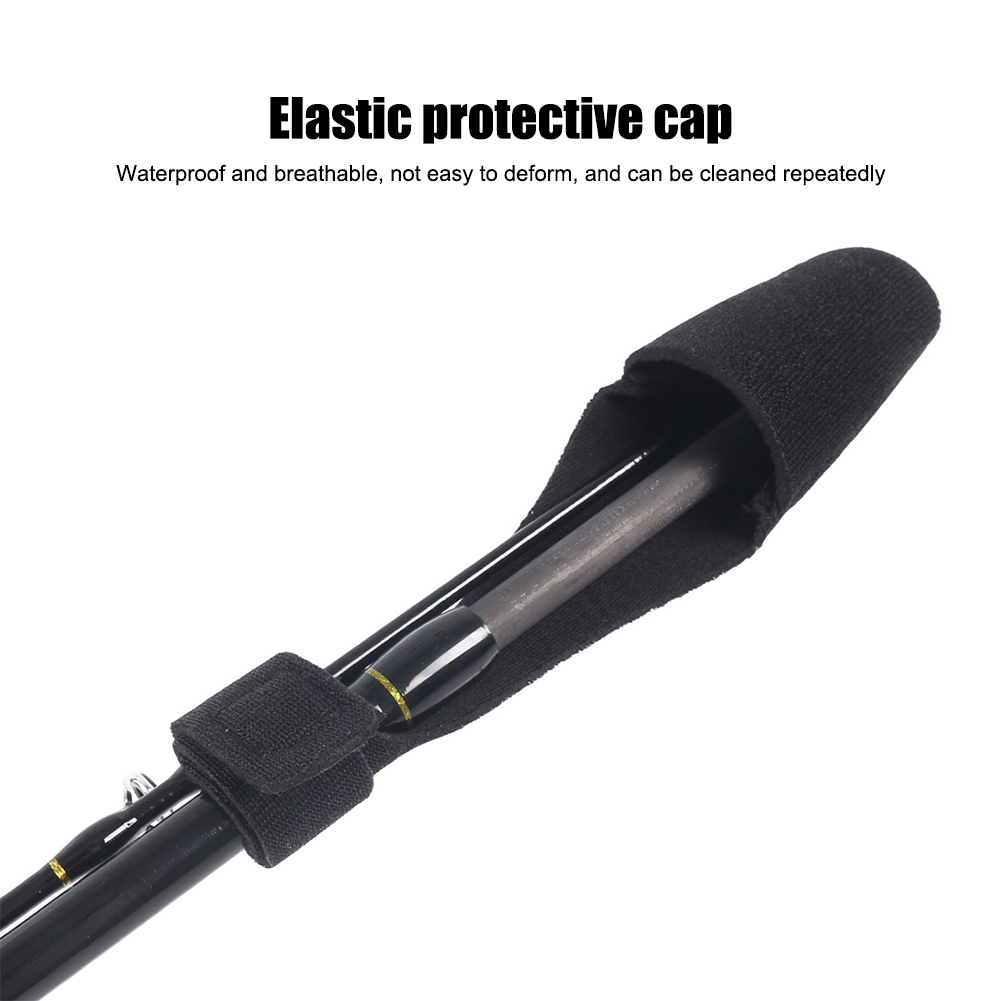 1-5PCS Fishing Rod Tie Tip Cov - مراجعة Fishing Rod Case وسعره