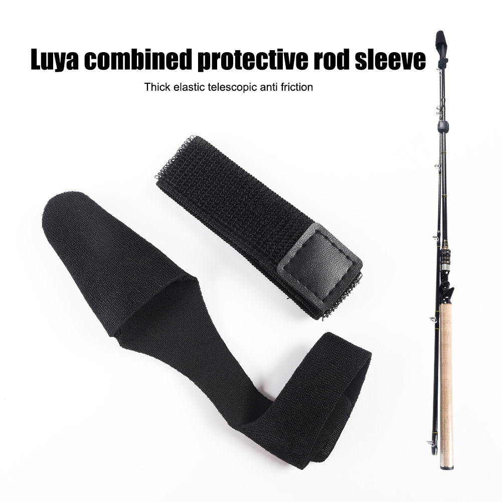 1-5PCS Fishing Rod Tie Tip Cov - مراجعة Fishing Rod Case وسعره
