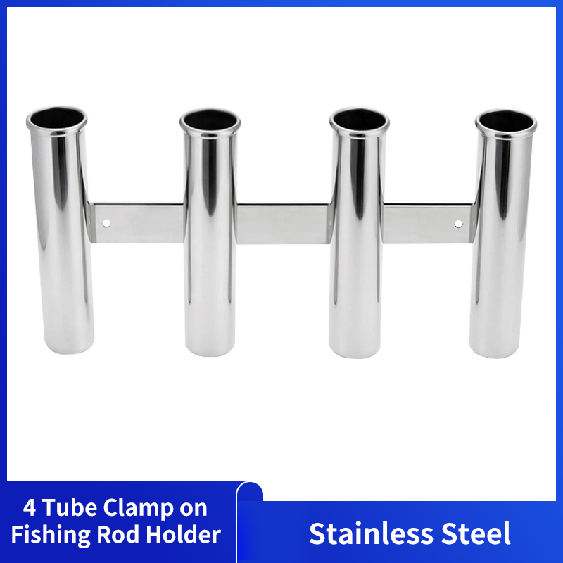 Stainless Steel 4 Tubes Rod ho - مراجعة Fishing Rod Rack وسعره