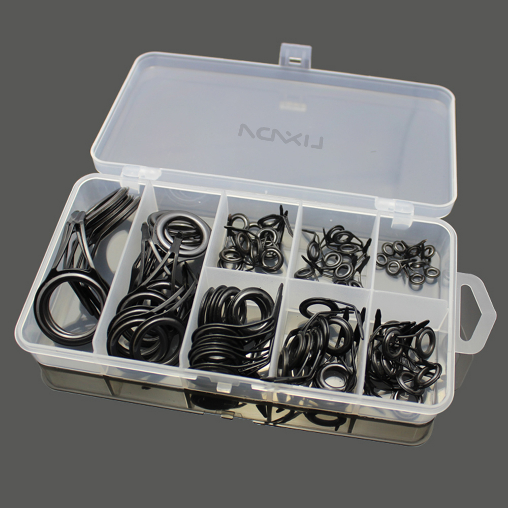 75pcs Various Sizes Fishing Ro - مراجعة Fishing Rod Building Kit وسعره