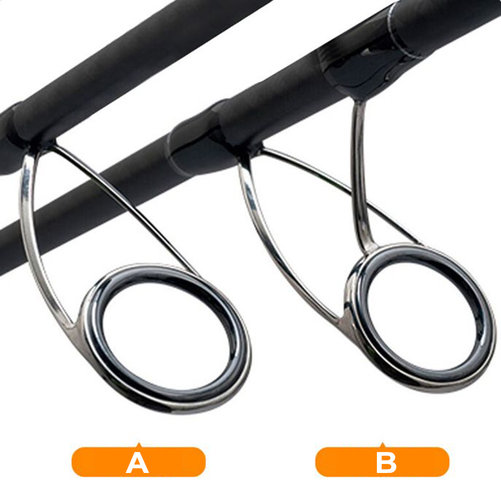 9 Pcs Fishing Rod  Guide Ceram - مراجعة Fishing Rod Building Kit وسعره