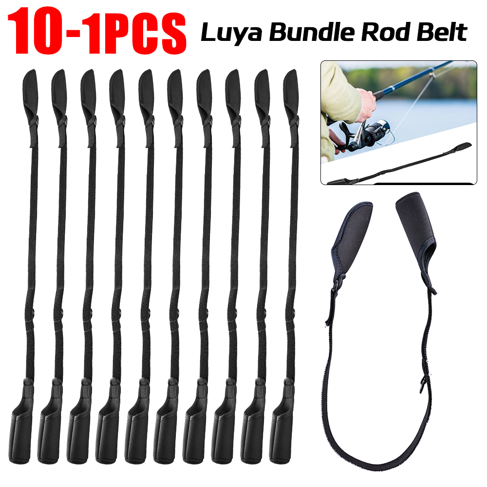 1-10pcs Fishing Pole Sleeves L - مراجعة Fishing Rod Case وسعره