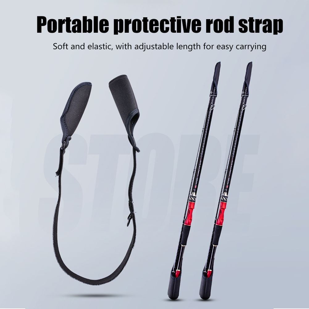1-10pcs Fishing Pole Sleeves L - مراجعة Fishing Rod Case وسعره