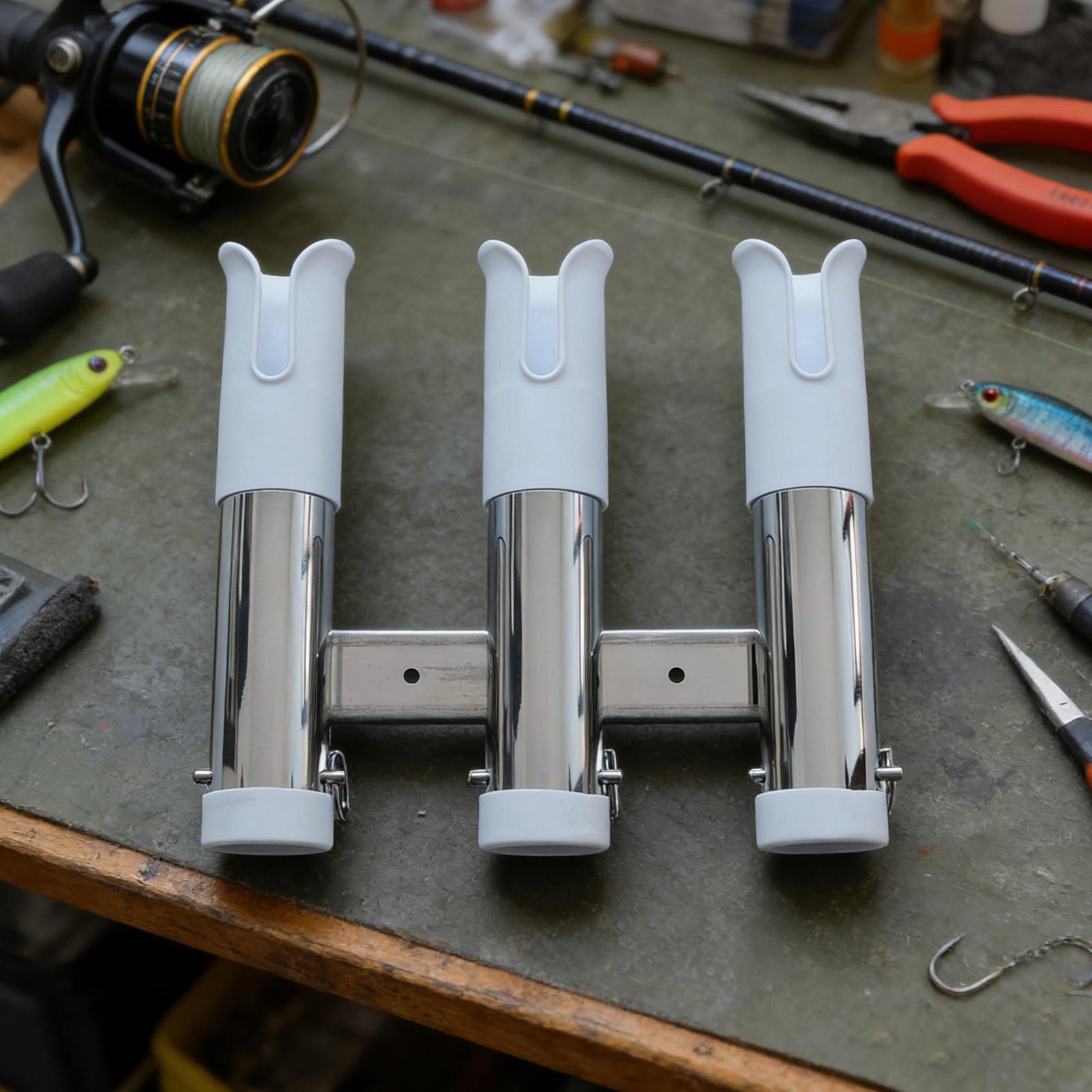 Rod Holder For Boat 3 Tube Lin - مراجعة Fishing Rod Rack وسعره