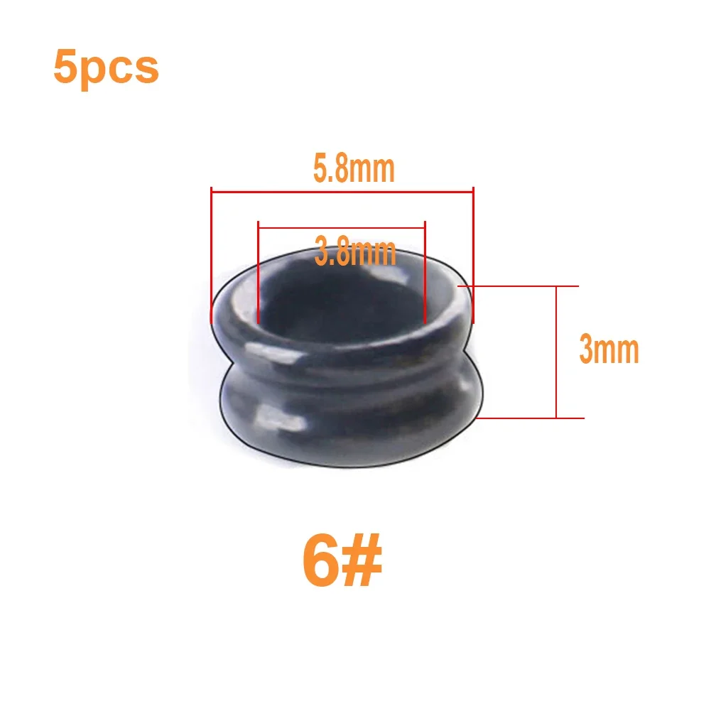 5x DIY Fishing Rod Guides Ring - مراجعة Fishing Rod Building Kit وسعره