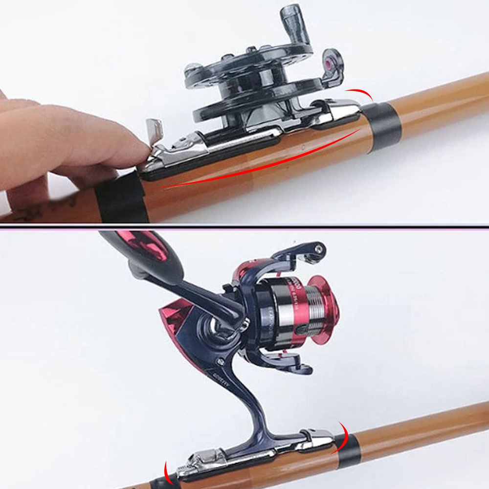 Stainless Steel Seat Fishing R - مراجعة Fishing Rod Combo وسعره