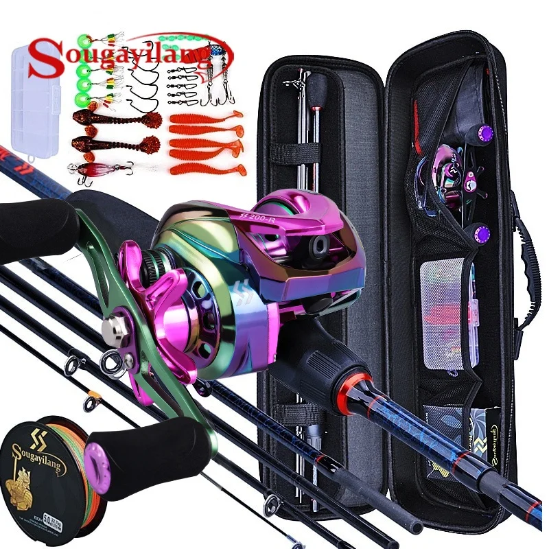 Sougayilang Fishing Rods and R - مراجعة Fishing Rod Combo وسعره