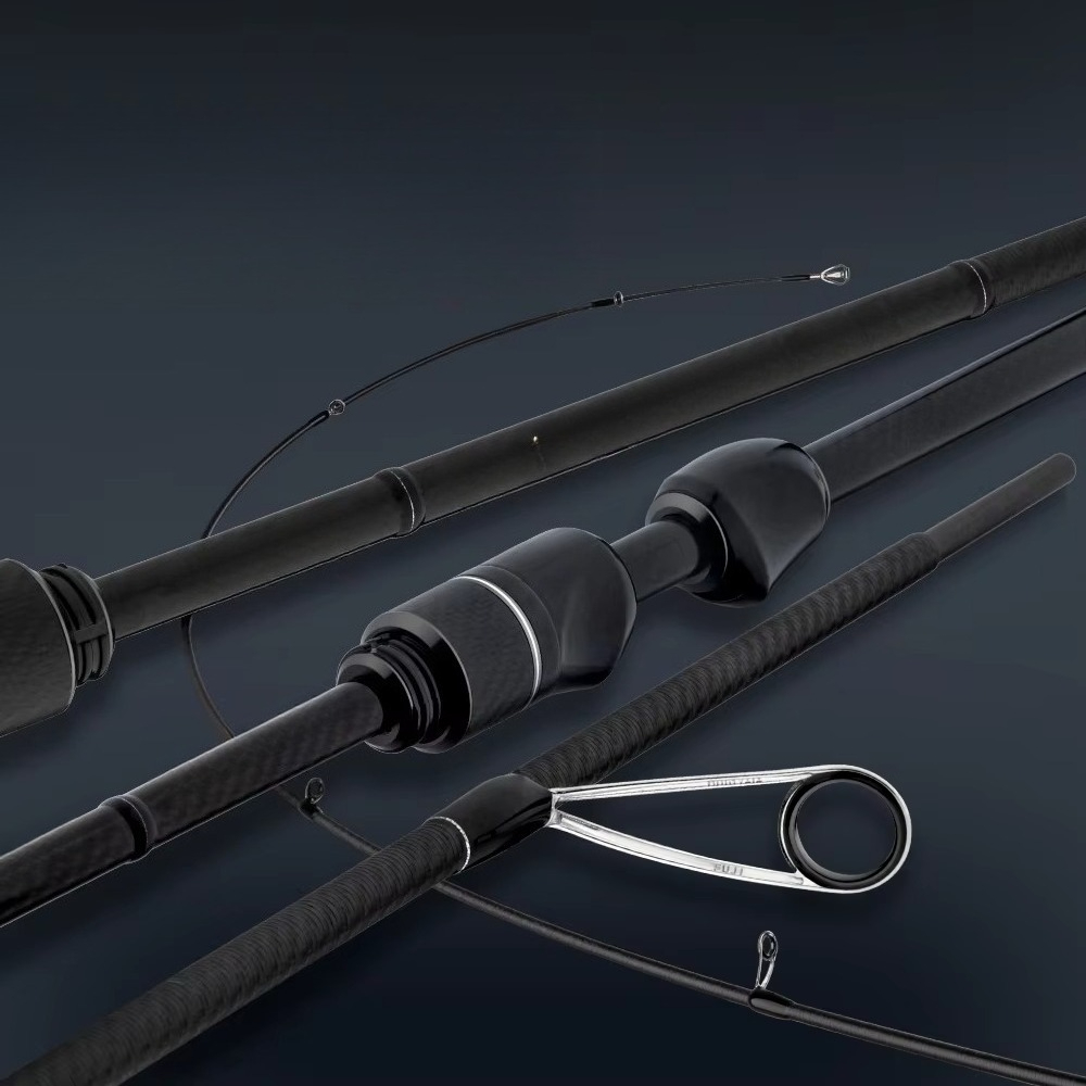 Freshwater Perch Bass Spinning - مراجعة Fishing Rod Carbon Fiber وسعره