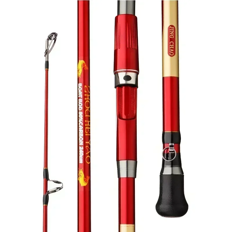 1.8M 2.1M  2.4M Portable 3-Pie - مراجعة Fishing Rod Surf وسعره