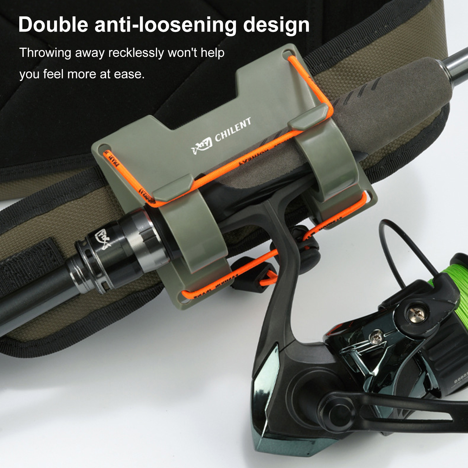 Outdoor Belt Clip Rod Holder H - مراجعة Fishing Rod Fly وسعره