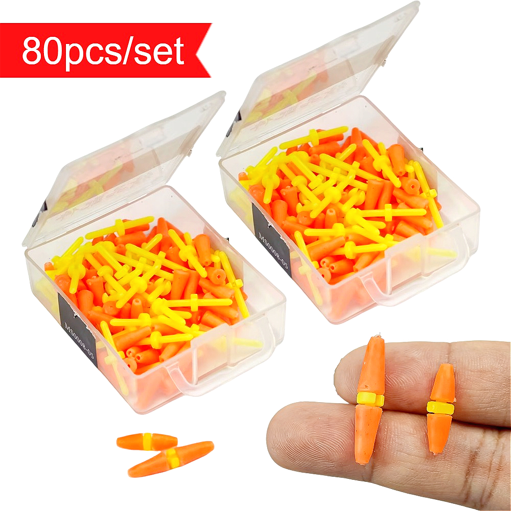 80pcs/set Rock Sea Fishing Ant - مراجعة Fishing Rod Casting وسعره