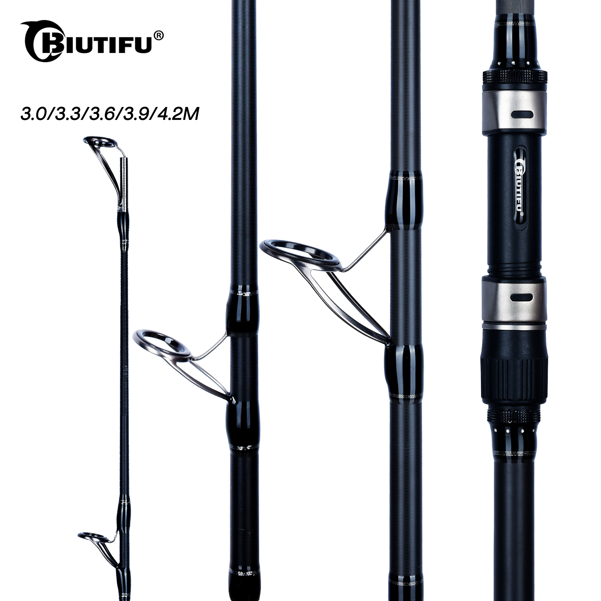 BIUTIFU BIGFISH Carp Surfcasti - مراجعة Fishing Rod Surf وسعره