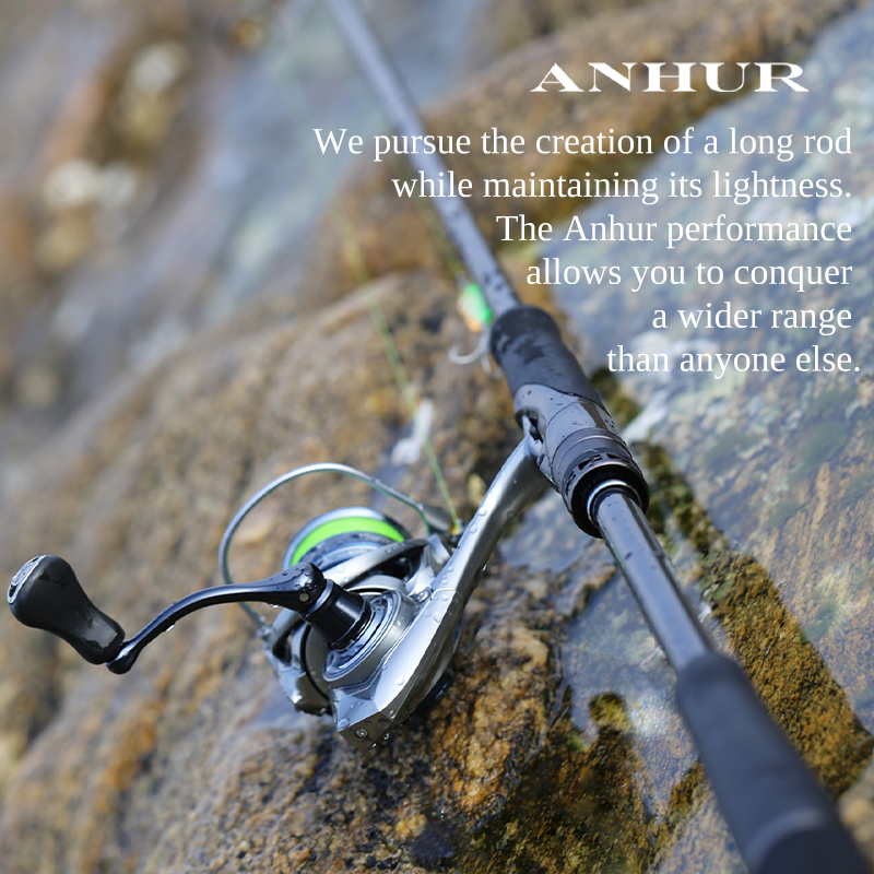 TSURINOYA ANHUR 2.4m 2.59m 2.7 - مراجعة Fishing Rod Surf وسعره