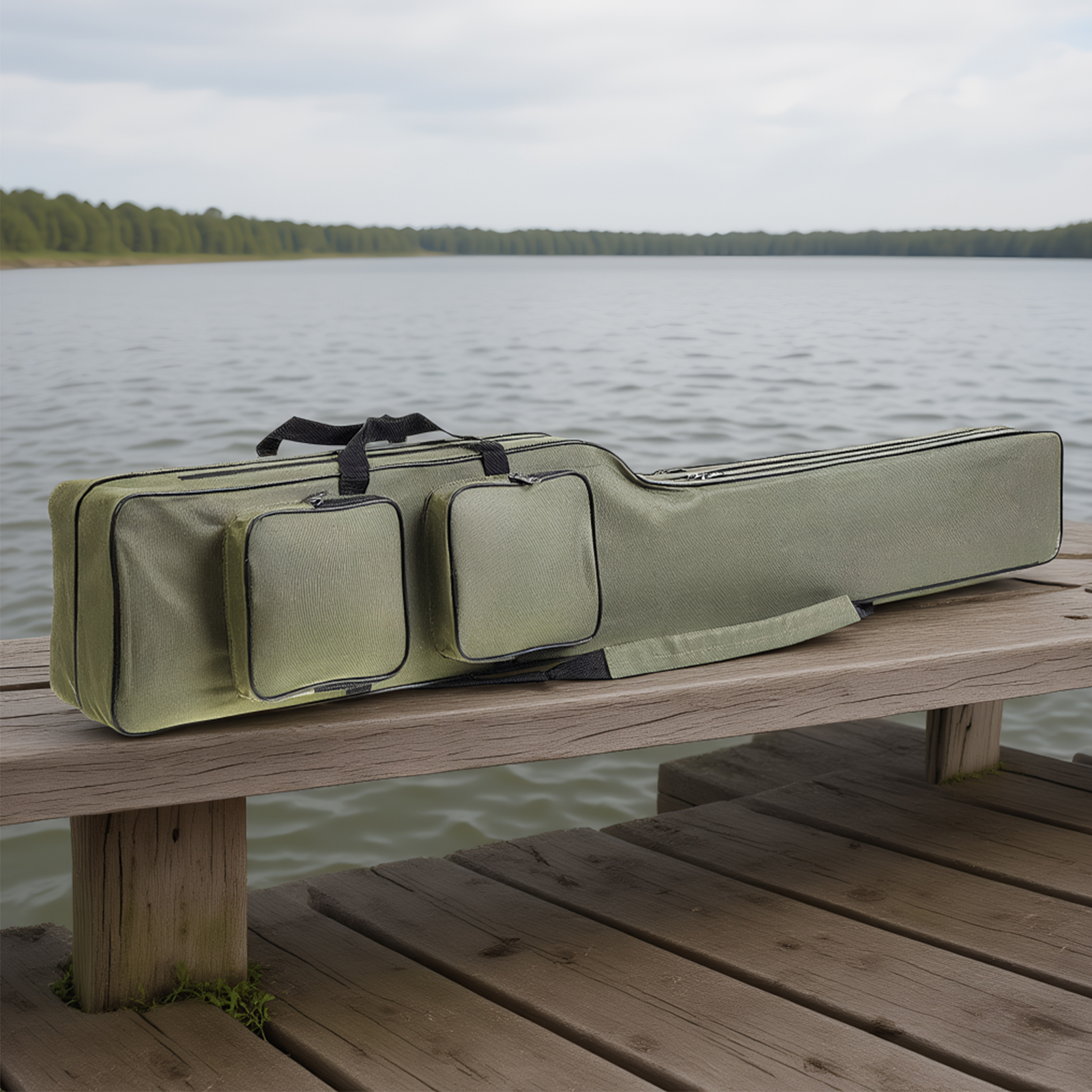 Fishing Rod Bags 150cm Waterpr - مراجعة Fishing Rod Case وسعره