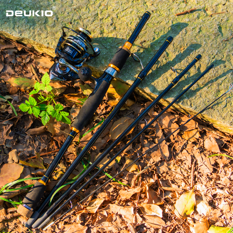 DEUKIO Fishing Rod Reel Combo  - مراجعة Fishing Rod Combo وسعره