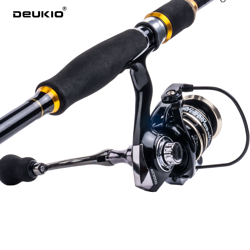 DEUKIO Fishing Rod Reel Combo  - مراجعة Fishing Rod Combo وسعره