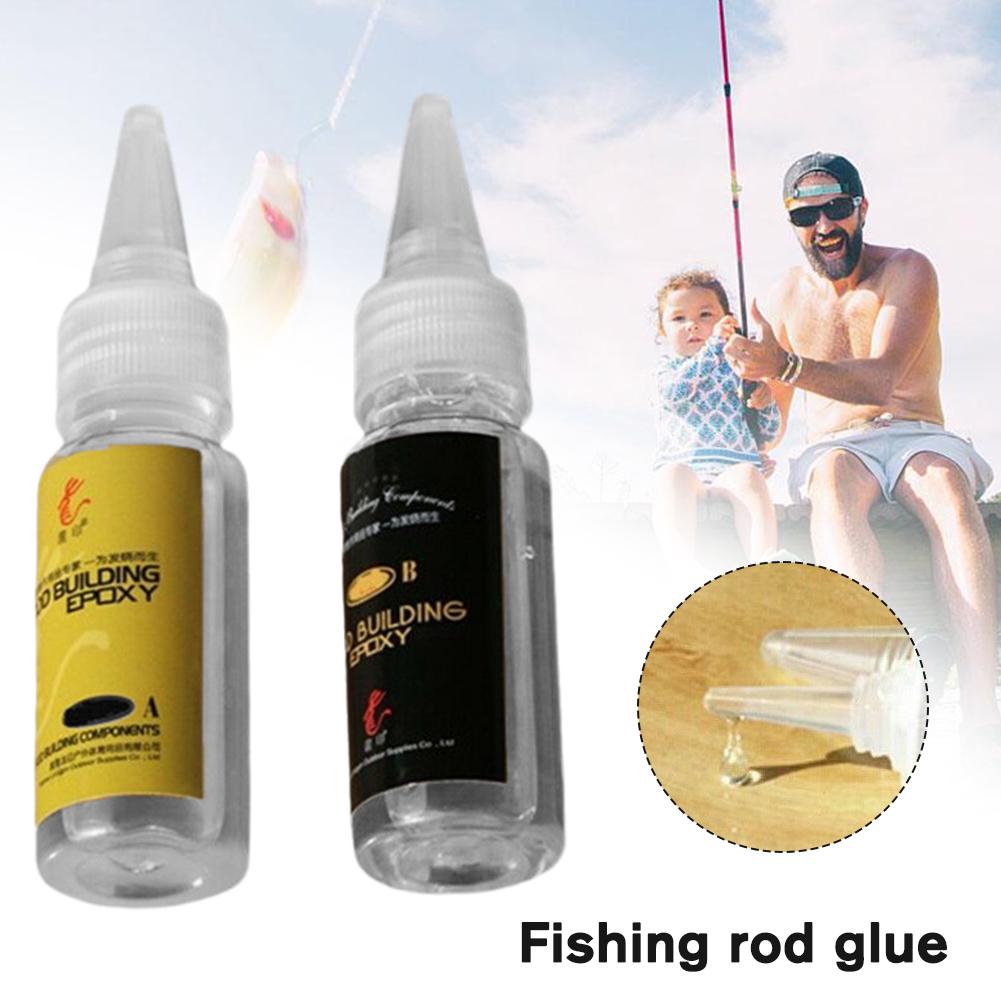 2Pcs DIY Fishing Tool Repair E - مراجعة Fishing Rod Repair Kit وسعره