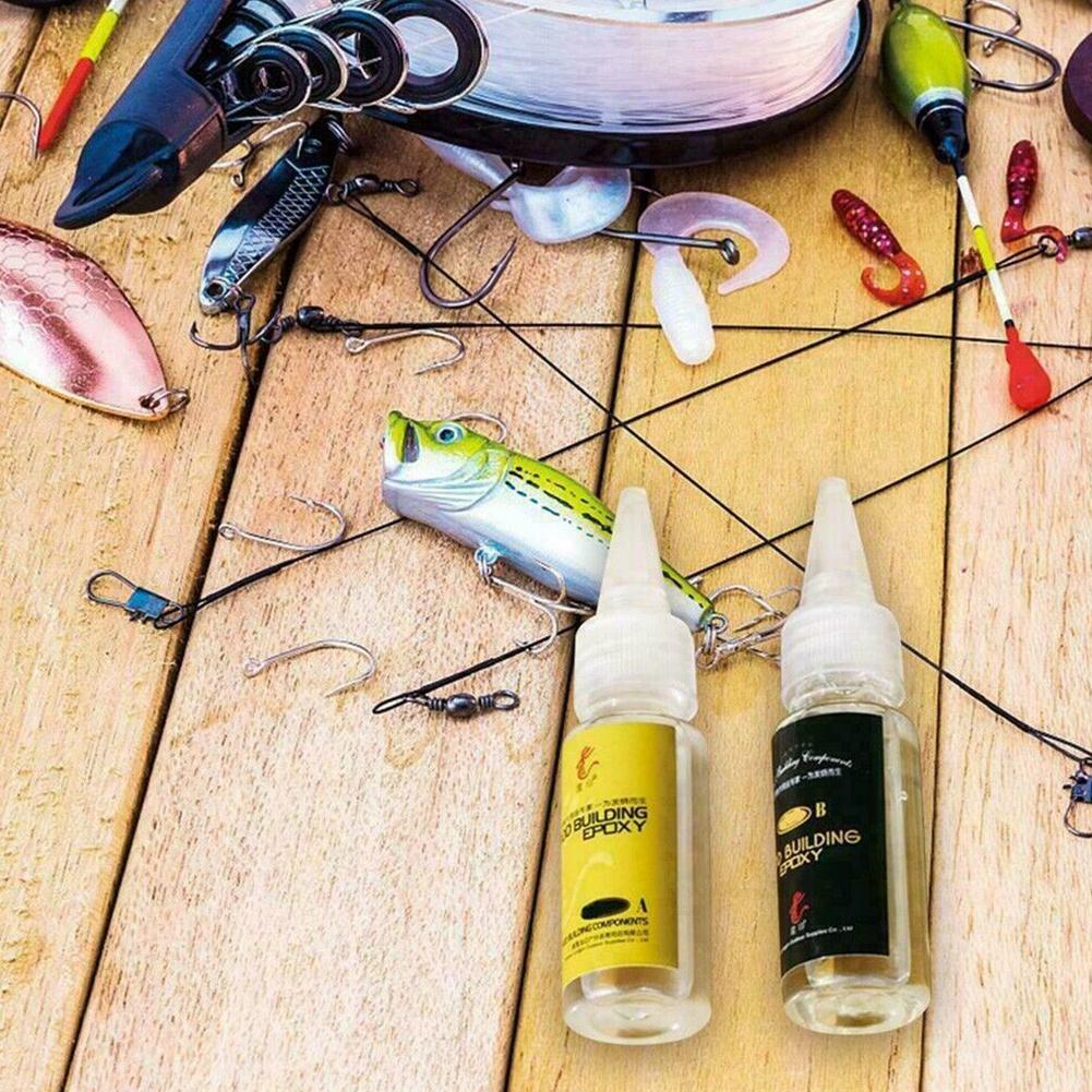 2Pcs DIY Fishing Tool Repair E - مراجعة Fishing Rod Repair Kit وسعره
