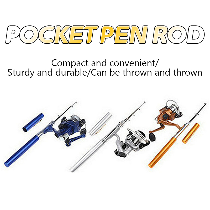 1M Pen Rod Set Mini Spinning R - مراجعة Fishing Rod Spinning وسعره