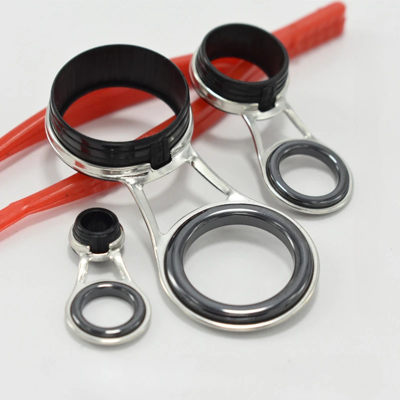 Fishing Rod Guide Ring Stainle - مراجعة Fishing Rod Guide Replacement وسعره