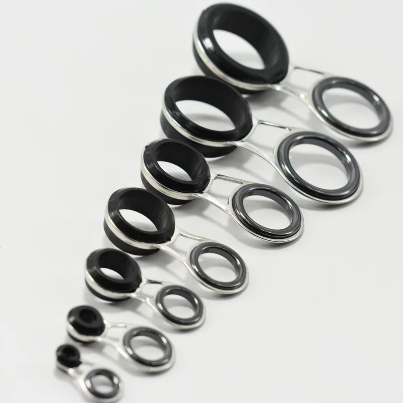 Fishing Rod Guide Ring Stainle - مراجعة Fishing Rod Guide Replacement وسعره