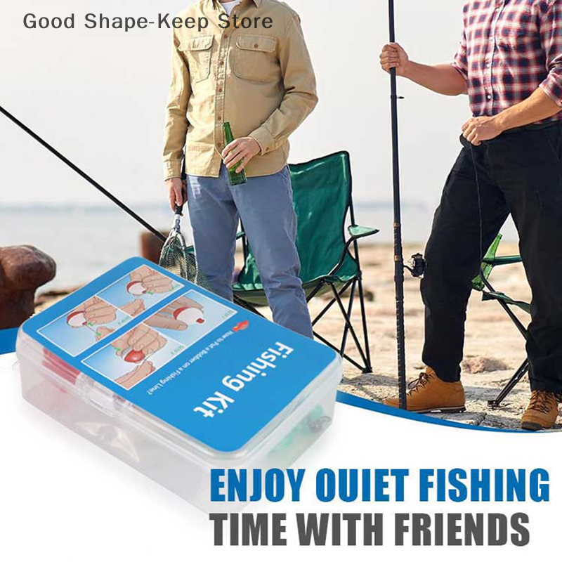 24Pcs Emergency Fishing Kit Po - مراجعة Fishing Rod Building Kit وسعره