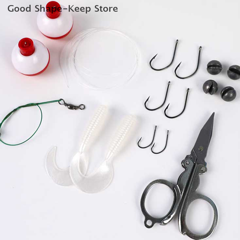 24Pcs Emergency Fishing Kit Po - مراجعة Fishing Rod Building Kit وسعره